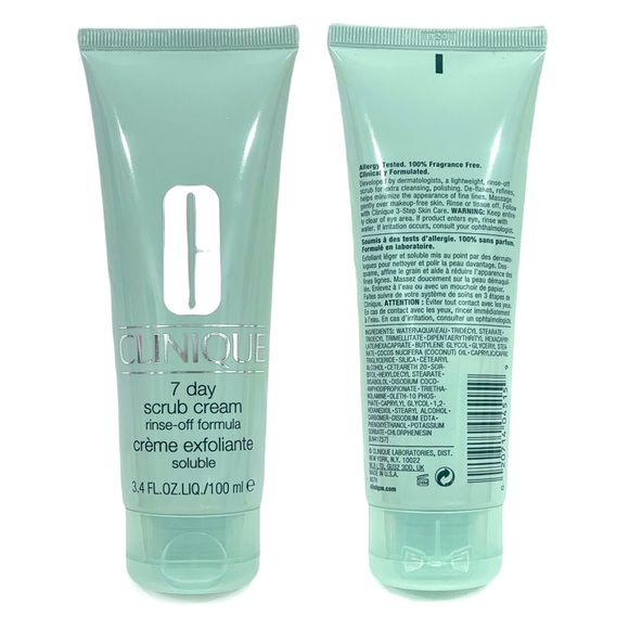 CLINIQUE Skincare Set 7-day Facial Scrub, Makeup Remover & Facial Mist (3 pcs) - Picture 3 of 6